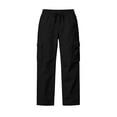 thumbnail image 6 of Women Quick Dry Cargo Pants Sevevn Elastic Drawstring Waist Straight Leg Outdoor Trousers With Multi Cargo Pockets, Rich Solid Color Selections For Hiking Travel Activities, 6 of 7