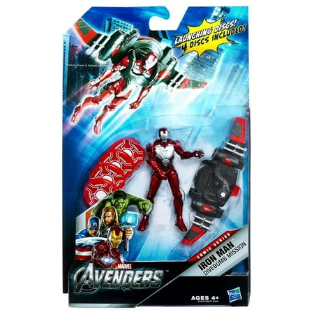 Marvel The Avengers Comic Series Iron Man Divebomb Mission 12" Figure
