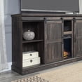 thumbnail image 5 of Myrtle 60" Fireplace with 2 Sliding Doors and Media Wire Management Oak, 5 of 7