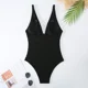 thumbnail image 2 of Conjunto de Bikini de estilo brasileño para mujer, traje de baño de dos piezas con realce, color rojo liso, estilo brasileño, Tanga lateral, 2024, 2 of 5