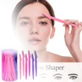 thumbnail image 4 of Herramientas de belleza para maquillaje DIY de cejas, herramientas y suministros para recortar cejas, herramientas para dar forma a las cejas, herramientas de depilación facial para hombres y mujeres, 4 of 6
