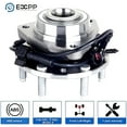 thumbnail image 2 of ECCPP Wheel Bearing Hub Assembly 2004-2007 For Buick Rainier 2002-2009 For Chevrolet Trailblazer For GMC Envoy  513188 W/ABS 6 Lugs  1PCS, 2 of 7