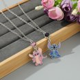 thumbnail image 2 of Collar de Anime Lilo y Stitch, figura de dibujos animados bonita, colgante de Ángel, Collar de cadena para el cuello, accesorios de joyería Kawaii, 2 of 5