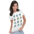 thumbnail image 3 of Smurfs Astrology Cartoon Zodiac Signs Women's T Shirt Ladies Tee Brisco Brands S, 3 of 5