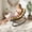 Tan, variant on IdealHouse Outdoor Rocking Chair with Thick Waterproof Cushion, Adjustable Metal Frame Patio Rocker with 300 Lb Capacity, High-Density Foam Padding, Easy-Clean Fabric for Garden, Poolside