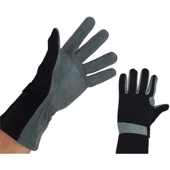 New Nomex & Leather Car Racing Gloves Fire Retardant,Driving,Flying,Driver,Pilot