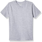 French Toast Little Boys Heather V-Neck T-Shirt