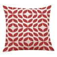 thumbnail image 2 of Fridja Home Decor Cushion Cover Red Geometric Throw Pillowcase Pillow Covers, 2 of 2