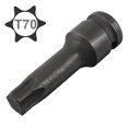 thumbnail image 2 of Unique Bargains 1/2-inch Drive T70 Torx Bit Impact Socket, Cr-Mo Steel, 2 of 6