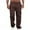 Brown, variant on Patlollav Mens Trousers Multiple Pockets Tether Closure Outdoor Straight Type Fitness Pants Cargo Pants