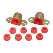 Rugged Ridge 18367.10 Suspension Stabilizer Bar Bushing Kit, Front, Red, 7/8 Inch; 76-86 CJ