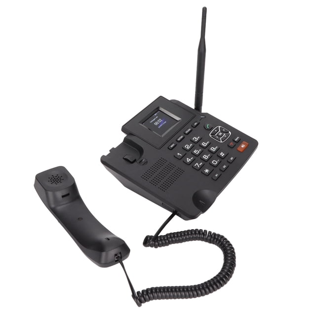 Teléfono SIP, soporte para teléfono Voip inalámbrico Teléfono Voip inalámbrico Teléfono de oficina Tecnología de vanguardia