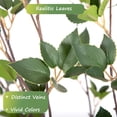 thumbnail image 2 of Nafresh 7ft Minimalist Faux Citrus Tree, 84" Realistic Artificial Citrus Tree with Lifelike Leaves and Trunks for Home Office Living Room Bedroom Porch Indoor & Outdoor Decor, 2 of 7