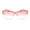 Gold Gradient Pink, variant on Womens Cat Eye Shield Luxury Rhinestone Sunglasses Gold Solid Black