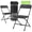 Black, variant on Capri White Plastic Folding Chair 10 Pack with Steel Frame, Hold up to 350 lbs, Indoor Outdoor Portable Stackable Event Chair Commercial Seat for Dining Wedding Party Office Picnic Kitchen