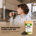 thumbnail image 6 of Certified Organic English Breakfast Loose Leaf Tea | From Ceylon Sri Lanka | 3.5oz / 100g, 6 of 6