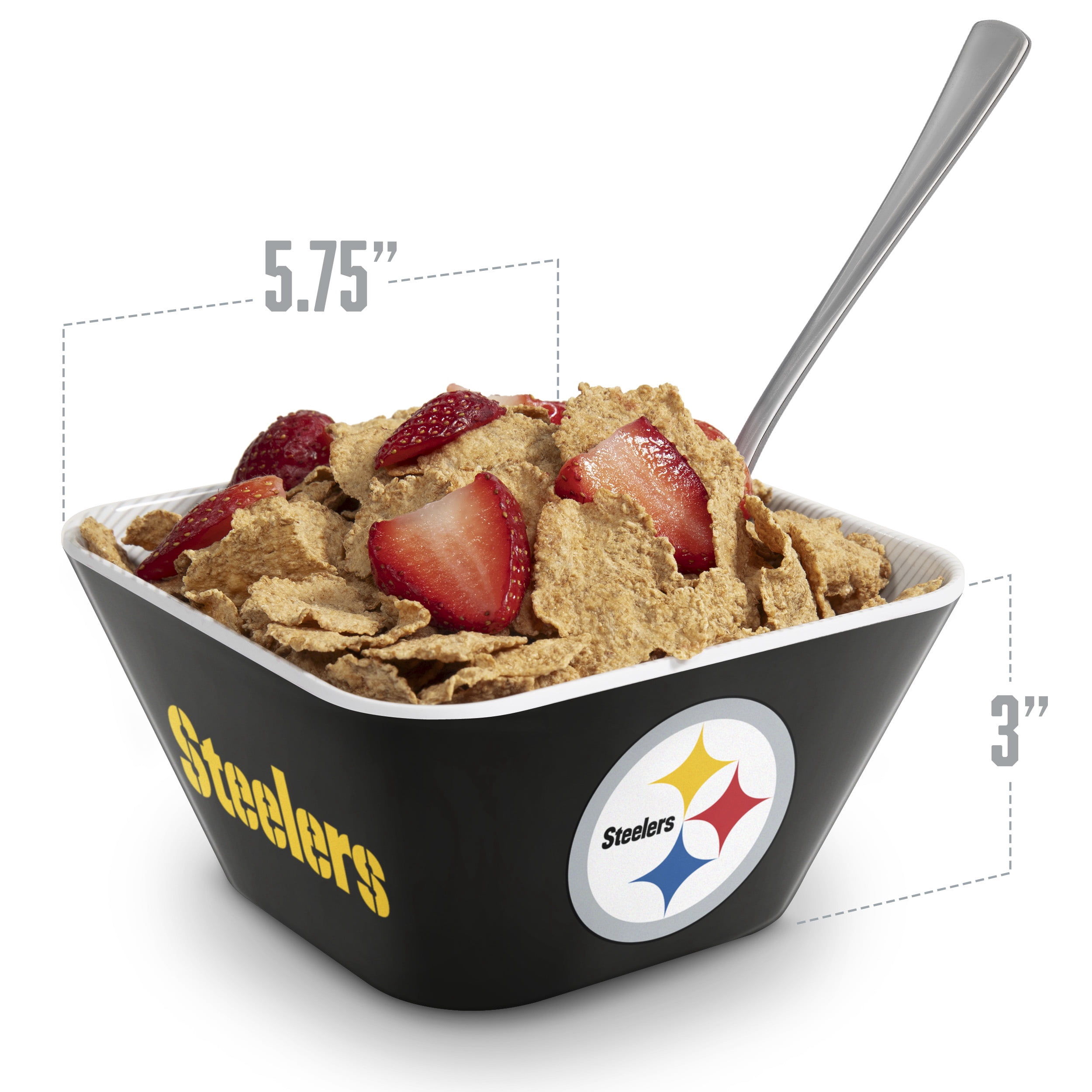 YouTheFan NFL Pittsburgh Steelers Small Snack Bowl