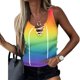thumbnail image 2 of Camiseta sin mangas con estampado de moda para mujer, blusa con cuello en V, camisetas informales Pompotops lopia999890, 2 of 4