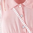 thumbnail image 7 of Tiijoy Toddler Girls Sleeveless Polo Dress Casual Tiered Midi Skater Dress, Sizes 4-5, 7 of 7