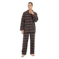 thumbnail image 4 of Kolipajam Men's 100% Cotton Flannel Pajama Set Yarn Dyed Cozy Bottom with Pockets Pjs for Men S, 4 of 5