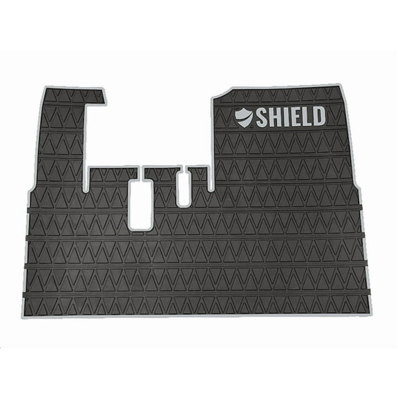 Club Clean Golf Cart Floor Mat – Fits Icon i20 & i40, Advanced EV Gen 1 – Full Coverage, 8mm Heavy-Duty Rubber Liner – Grey