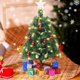 thumbnail image 4 of Ganfancp Adornos de Navidad Flocking Beads Mini Árbol de Navidad Adorno de Navidad Escritorio Pequeño Árbol de Navidad Artículos En Liquidación 1* Árbol de Navidad, 4 of 6