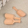 thumbnail image 4 of 6 uds Mini cucharas de madera pequeñas sales de baño cuchara de caramelo para especias té café granos, 4 of 5