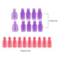 thumbnail image 4 of Nail Polish Remover Clips Set Stainless Steel Cuticle Nippers Pusher Manicure Tools Wipe Cotton Pads, 4 of 8