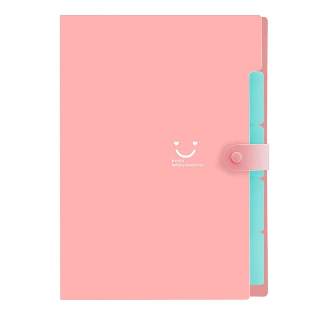 Carpeta de extensión Dinheiro, tamaño carta, lindo archivo de carpeta, carpeta de archivo de producto, carpeta de órgano rosa