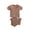 Brown, variant on Boys Girls Two Piece Outfits Infant Kids Baby Boys Girls Ribbed Stitch Tops T-shirt Shorts Outfits Set Summer Outfits for Girls Boys