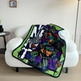 thumbnail image 2 of The Northwest 1TNT-20000-C001-EDC 40 x 50 in. Nickelodeon Teenage Mutant Ninja Turtles Mutant Mayhem Turtle Terror Silk Touch Sherpa Throw Blanket, 2 of 3