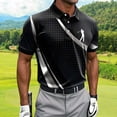 thumbnail image 5 of Zysthvn Summer Shirts for Men Tennis Polo Casual Mens Shirts Short Sleeve T Shirts Lapel Printed Tops, 5 of 5
