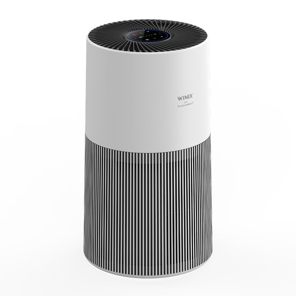 Restored Winix C610 Air Purifier with True HEPA and Carbon Filter, Captures Smoke, Allergens, Odors, White
