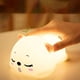 thumbnail image 2 of Luz Nocturna recargable por USB para niños y bebés, lámpara de noche de silicona con Sensor táctil y mando a distancia para dormitorio, 2 of 4