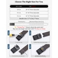 thumbnail image 3 of AWAYTR Ratchet Leather Belt for Men - Genuine Leather Black and Brown Belt for Dress Casual Pants, 3 of 8