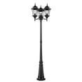 thumbnail image 4 of Z-Lite Wakefield Outdoor 3-Light Post Mounted Fixture, Black, 4 of 6