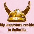 thumbnail image 2 of CafePress - Viking Helmet Valhalla1 Infant Bodysuit - Baby Light Bodysuit, Size Newborn - 24 Months, 2 of 4
