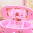 thumbnail image 3 of Bangcool Girls Music Jewelry Box 2-Layer Pullout Drawer Music Box Jewelry Storage Box, 3 of 6