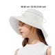 thumbnail image 3 of Sombrero De Playa Para Viajes De Verano, Sombrero De Pescador Plegable Para Mujer Y Hombre, Blanco, 3 of 8
