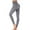 Gray, variant on Junior's Seamless Yoga Leggings High Waist Workout Compression Fitness Pants Slimming Gym Active Tight