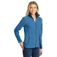 thumbnail image 4 of Port Authority ®  Summit Fleece Full-Zip Jacket. F233 L Black/ Black, 4 of 4