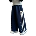 thumbnail image 2 of Cowsor Kids' Solid Color Bow-Accent Sweatpants - Elastic Waist with Side Pockets, Slim Sports Fit, Soft Fabric for Active Play & Daily Casual Wear All Seasons, 2 of 6