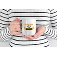 thumbnail image 2 of Leveled Up to Daddy White Ceramic Coffee & Tea Mug for Baby Shower (11oz), 2 of 6