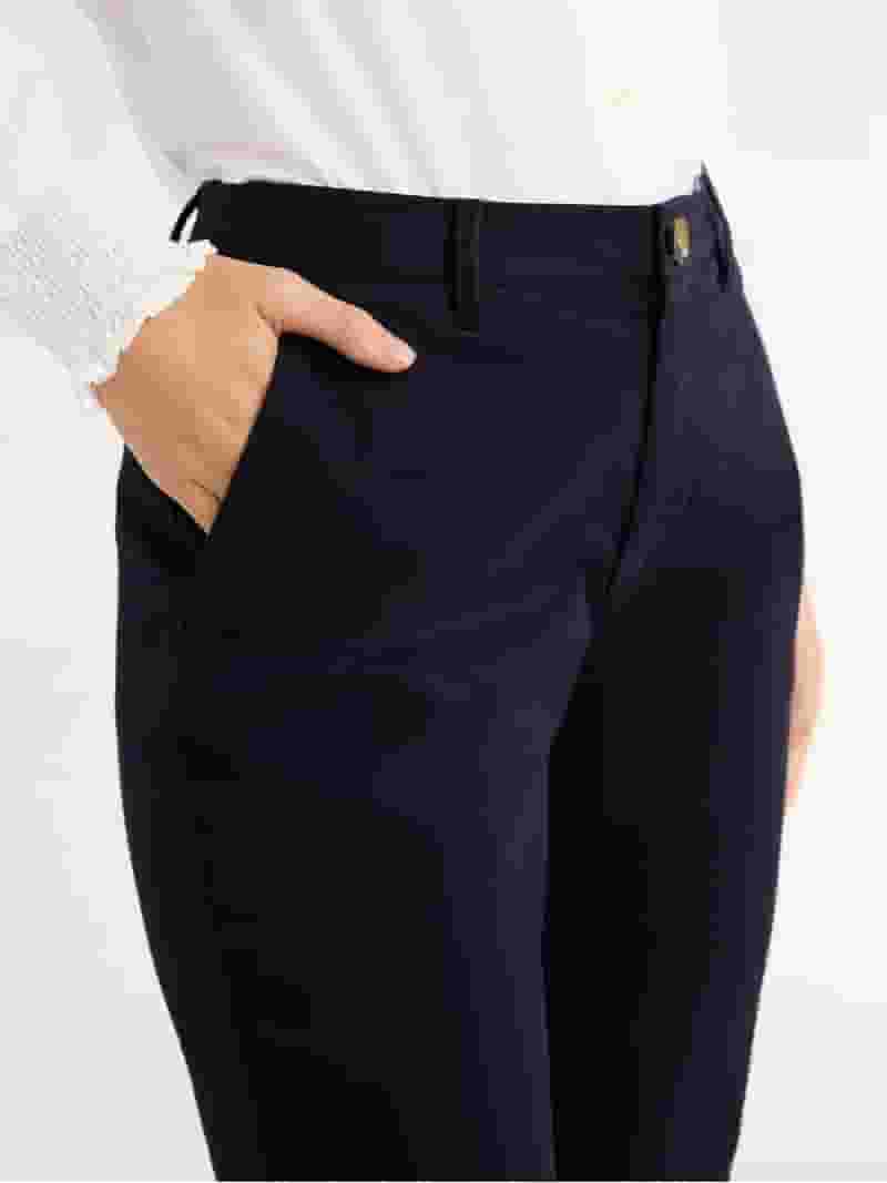 Free Assembly Women's Mid Rise Slim Straight Chino Pants, 25 Free Assembly Women's Mid Rise Slim Straight Chino Pants, 25