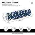 thumbnail image 3 of Salouo Daisies Flowers Pattern Cute Bolster Pillow,Cylindrical Pillow Long Pillow for Bed Round Side Pillow for Knee/Leg/Neck ,- Length 24.4" x 9.8" Diameter, 3 of 8