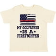 thumbnail image 3 of Inktastic Firefighter Godfather Fireman Boys or Girls Toddler T-Shirt, 3 of 5