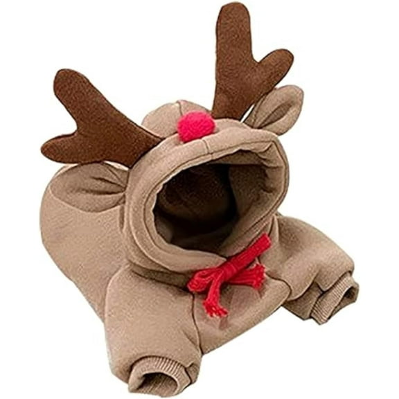 Warm Dog Winter Clothes Cute Fruit Dog Coat Hoodies Fleece Pet Dogs Costume Jacket for French Bulldog Chihuahua