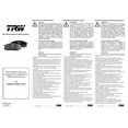 thumbnail image 4 of TRW TPC0273 Premium Ceramic Front Disc Brake Pad Set Fits select: 1997-2000 HONDA CIVIC LX, 1992-1995 HONDA CIVIC, 4 of 4