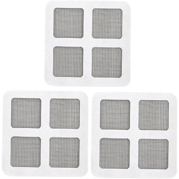 SHAR 3 Window Screen Patches for Repairing Windows, Doors and Walls, for Repairing Fiber Walls, Insect Walls, for Repairing Walls