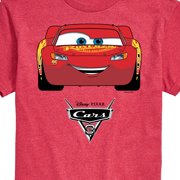 Disneys Cars - Lightning McQueen - Mens Short Sleeve Graphic T-Shirt